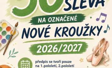Připravujeme kroužky na nový školní rok